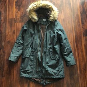 Asos Tall Scallop Coat